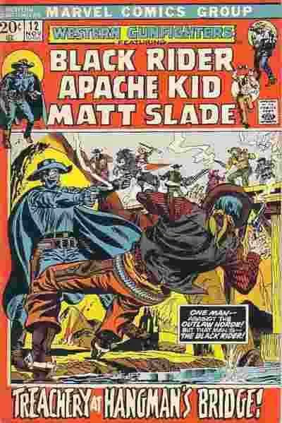 Western Gunfighters, Vol. 2 #12 comic book cover, 1972