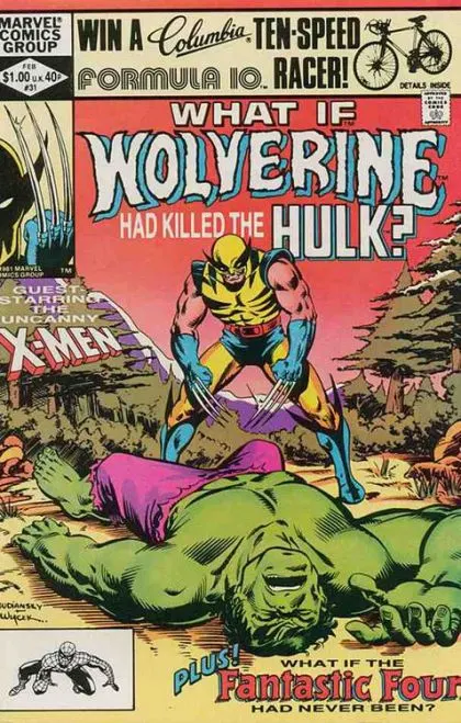 What If, Vol. 1 #31 Direct Edition comic book cover, 1982