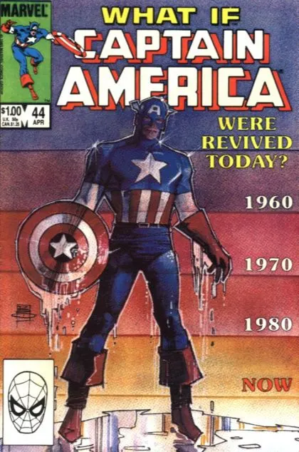 What If, Vol. 1 #44 Direct Edition comic book cover, 1984