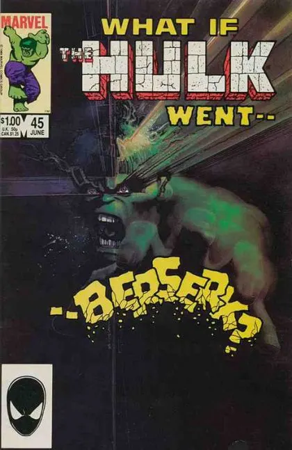 What If, Vol. 1 #45 Direct Edition comic book cover, 1984