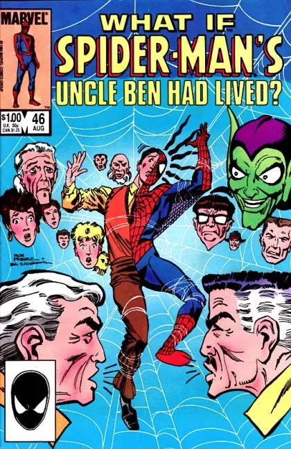 What If, Vol. 1 #46 Direct Edition comic book cover, 1984