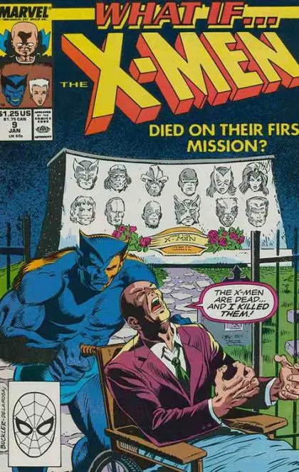 What If, Vol. 2 #9 Direct Edition comic book cover, 1990