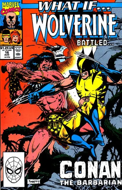What If, Vol. 2 #16 Direct Edition comic book cover, 1990