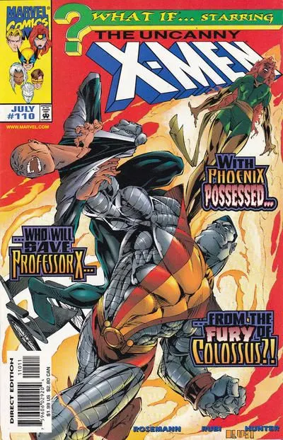 What If, Vol. 2 #110 Direct Edition comic book cover, 1998