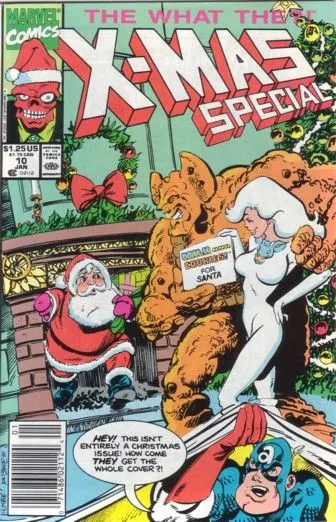 What The..? #10 Newsstand Edition comic book cover, 1991