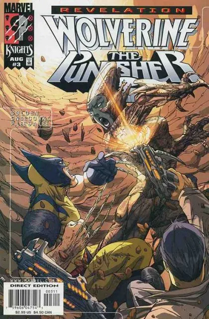 Wolverine / Punisher: Revelation #3 comic book cover, 1999