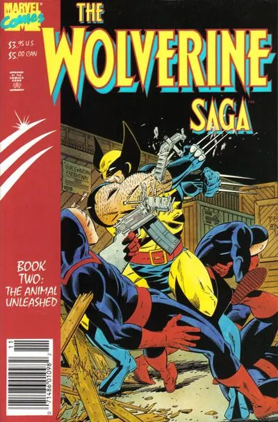 Wolverine Saga, Vol. 1 #2 comic book cover, 1989