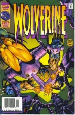 Wolverine, Vol. 2 #92 Newsstand Deluxe Edition comic book cover, 1995