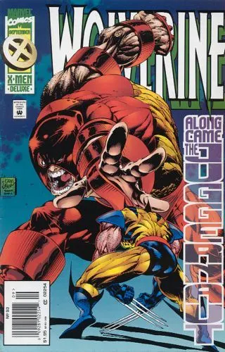 Wolverine, Vol. 2 #93 Deluxe (Newsstand) comic book cover, 1995