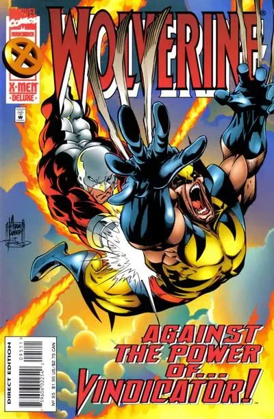 Wolverine, Vol. 2 #95 Direct Deluxe Edition comic book cover, 1995