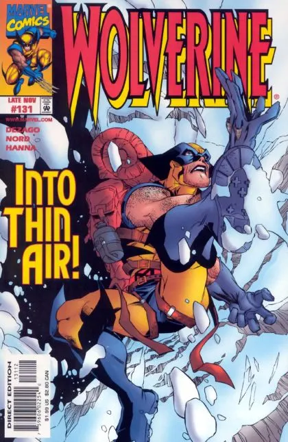 Wolverine, Vol. 2 #131 2nd Printing comic book cover, 1998