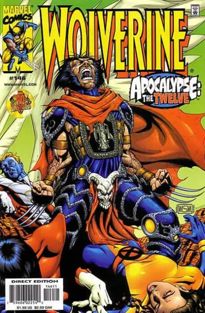 Wolverine, Vol. 2 #146 Direct Edition comic book cover, 2000
