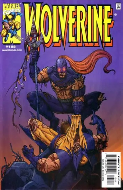 Wolverine, Vol. 2 #158 Direct Edition comic book cover, 2001