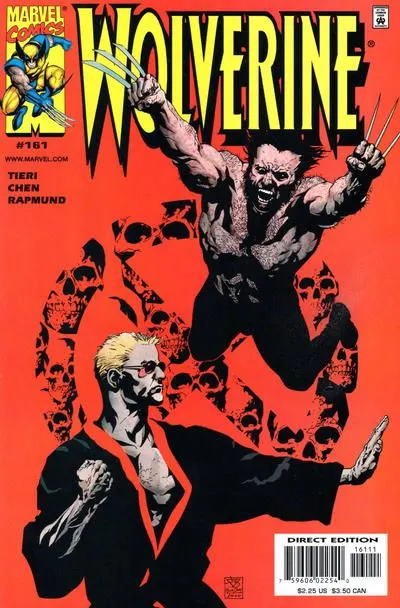 Wolverine, Vol. 2 #161 Direct Edition comic book cover, 2001