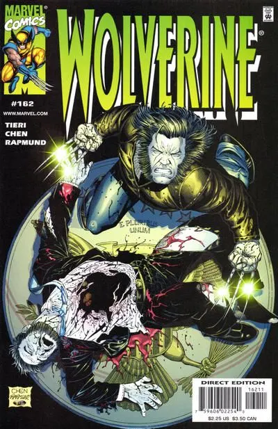 Wolverine, Vol. 2 #162 Direct Edition comic book cover, 2001