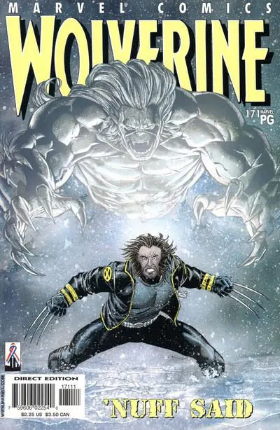 Wolverine, Vol. 2 #171 Direct Edition comic book cover, 2002