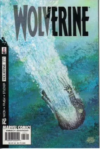 Wolverine, Vol. 2 #177 Direct Edition comic book cover, 2002