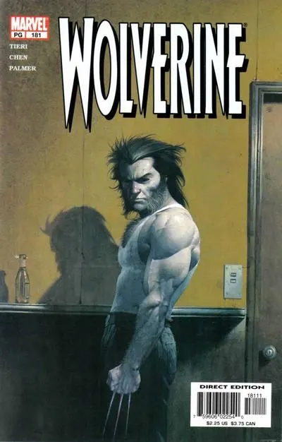 Wolverine, Vol. 2 #181 Direct Edition comic book cover, 2002