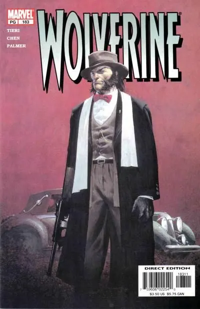 Wolverine, Vol. 2 #183 Direct Edition comic book cover, 2003