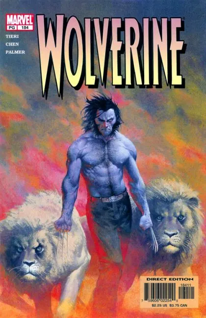 Wolverine, Vol. 2 #184 Direct Edition comic book cover, 2003
