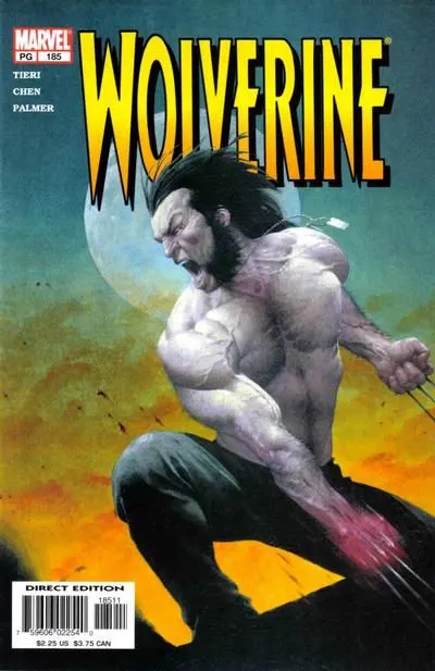 Wolverine, Vol. 2 #185 Direct Edition comic book cover, 2003
