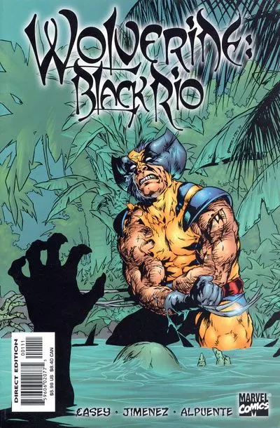 Wolverine: Black Rio #1 comic book cover, 1998