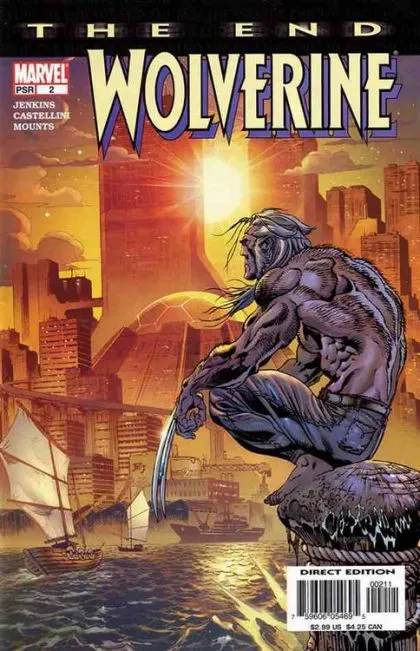 Wolverine: The End #2 comic book cover, 2004