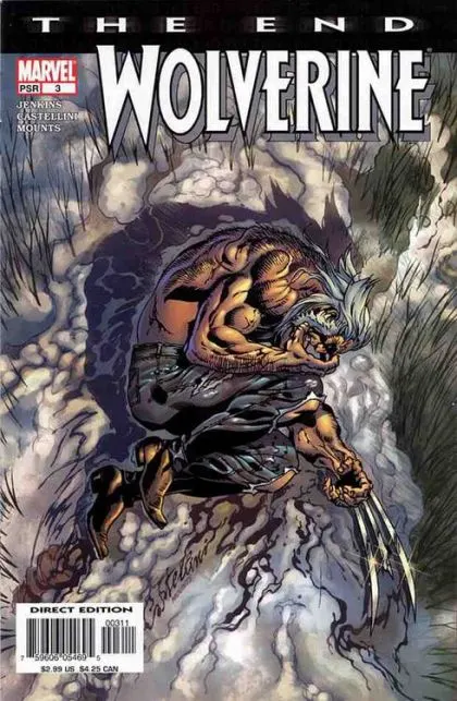 Wolverine: The End #3 comic book cover, 2004