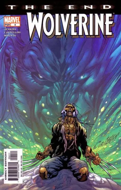 Wolverine: The End #4 comic book cover, 2004