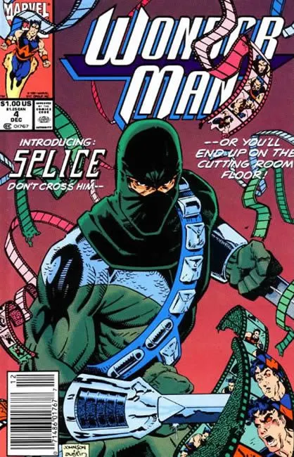 Wonder Man, Vol. 2 #4 Newsstand Edition comic book cover, 1991