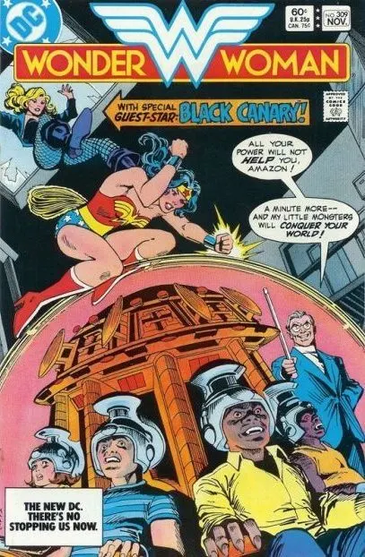 Wonder Woman, Vol. 1 #309 Direct Edition comic book cover, 1983