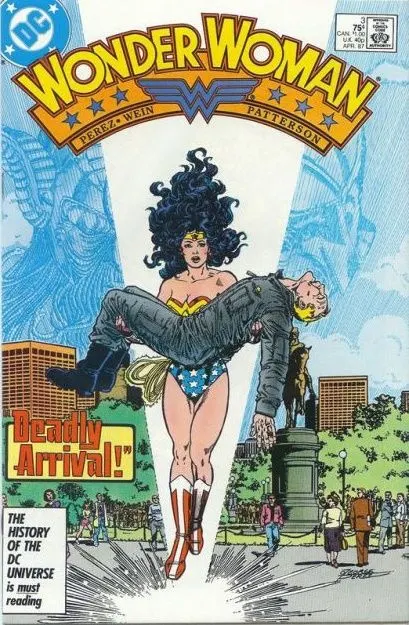 Wonder Woman, Vol. 2 #3 Direct Edition comic book cover, 1987