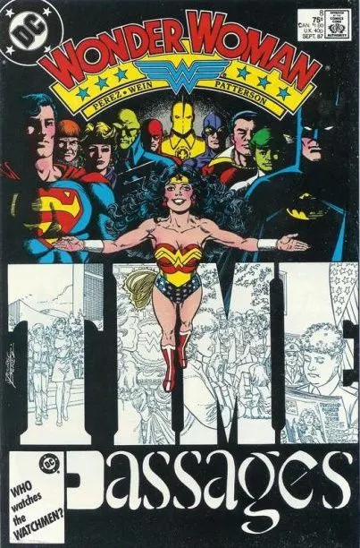 Wonder Woman, Vol. 2 #8 Direct Edition comic book cover, 1987