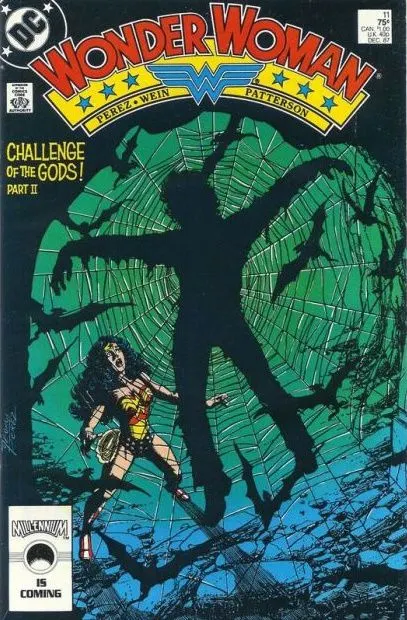 Wonder Woman, Vol. 2 #11 Direct Edition comic book cover, 1987
