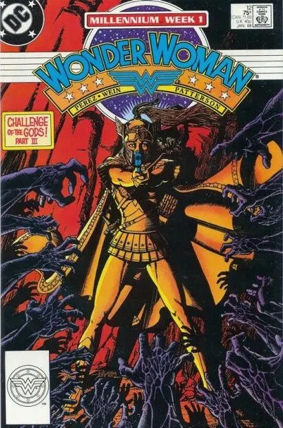 Wonder Woman, Vol. 2 #12 Direct Edition comic book cover, 1988