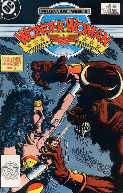 Wonder Woman, Vol. 2 #13 Direct Edition comic book cover, 1988