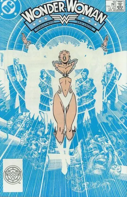 Wonder Woman, Vol. 2 #15 Direct Edition comic book cover, 1988