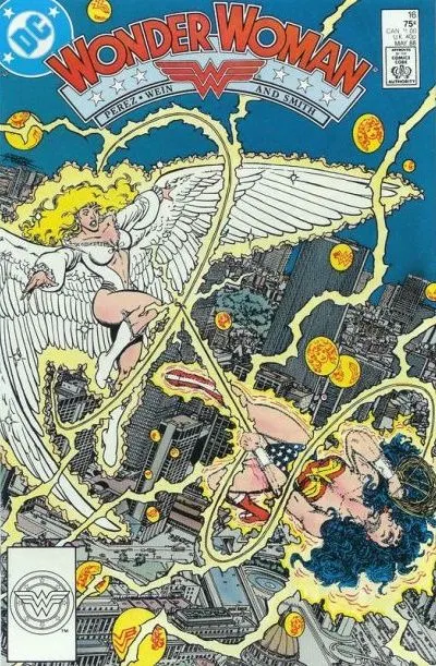 Wonder Woman, Vol. 2 #16 Direct Edition comic book cover, 1988