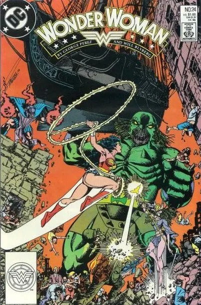 Wonder Woman, Vol. 2 #24 Direct Edition comic book cover, 1988