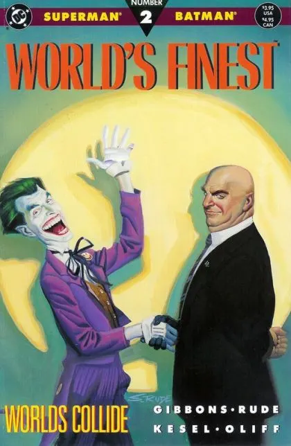 World's Finest, Vol. 1 #2 comic book cover, 1990