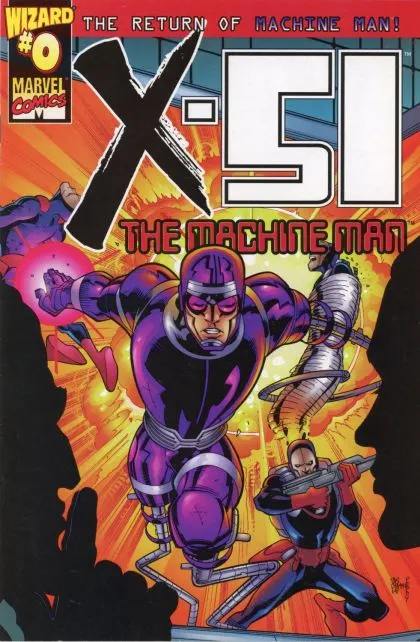 X-51 #0 comic book cover, 1999