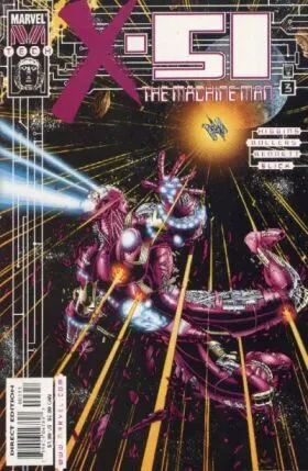 X-51 #3 comic book cover, 1999