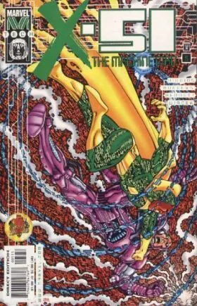 X-51 #5 Direct Edition comic book cover, 1999