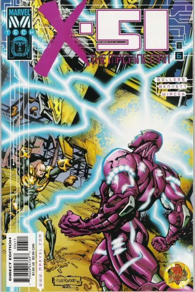 X-51 #6 Direct Edition comic book cover, 2000