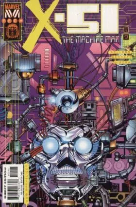 X-51 #9 comic book cover, 2000