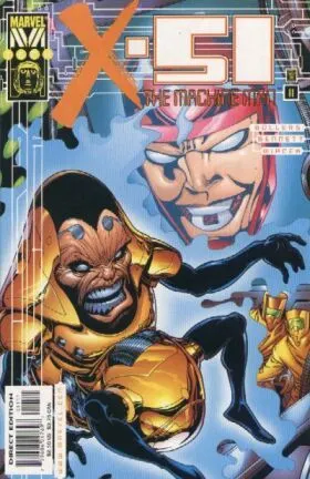 X-51 #11 comic book cover, 2000