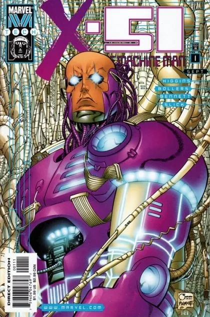 X-51 #1 comic book cover, 1999