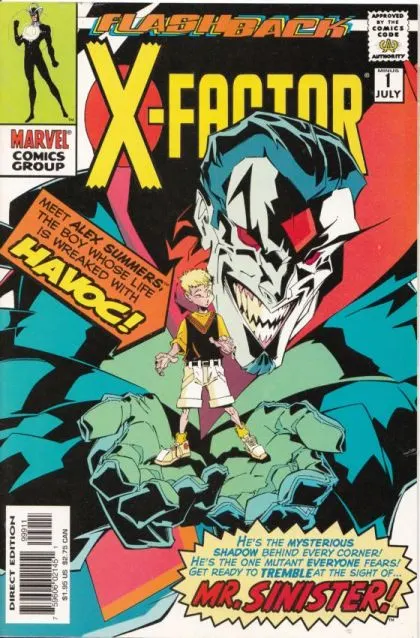 X-Factor, Vol. 1 #-1A comic book cover, 1997