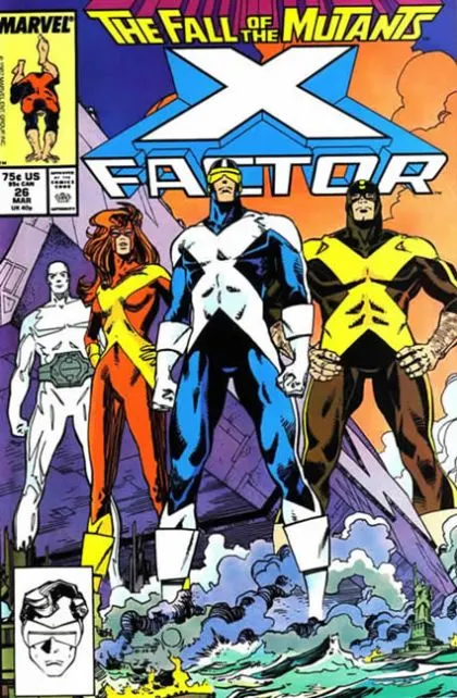 X-Factor, Vol. 1 #26 Direct Edition comic book cover, 1988