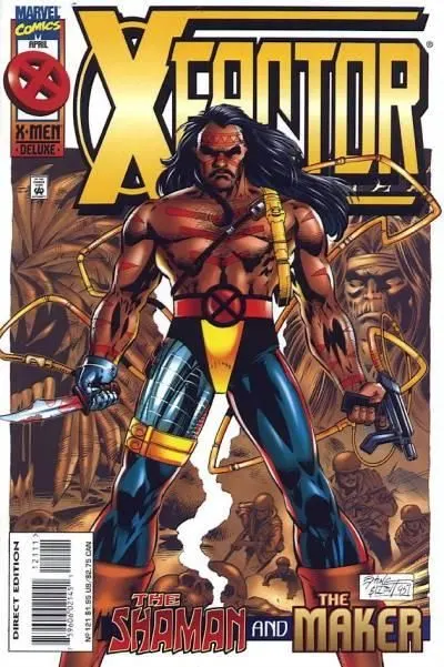 X-Factor, Vol. 1 #121 Direct Deluxe Edition comic book cover, 1996